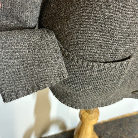 COINCIDENCE & CHANGE WOOL BLEND 4 BUTTON CARDIGAN SZ M - Picture 4 of 8